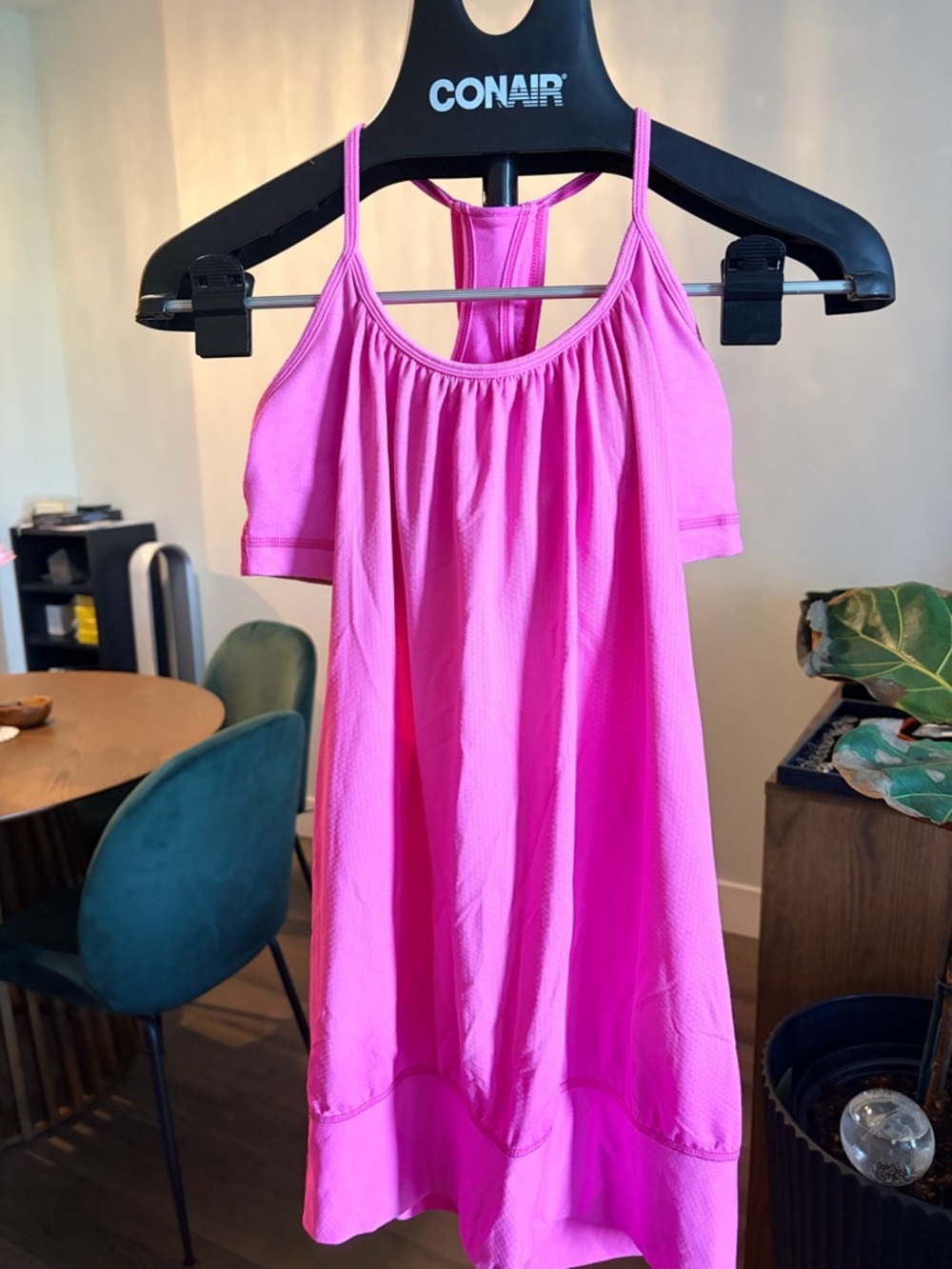 lululemon athletica Bright Pink Cold-Shoulder Racerback Tank
